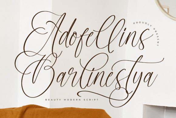 Adofellins Barlinestya: Elevating Your Brand with Luxury Script Design