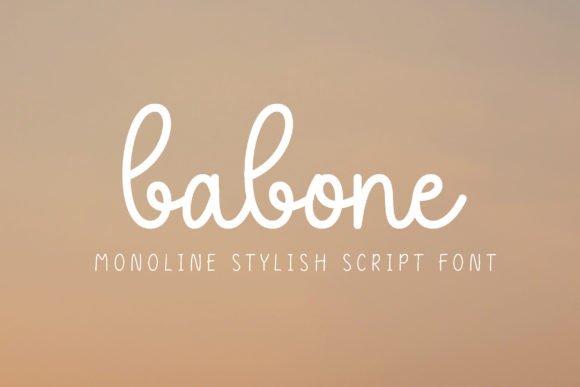 Babone: The Monoline Script Reshaping Modern Brand Identity