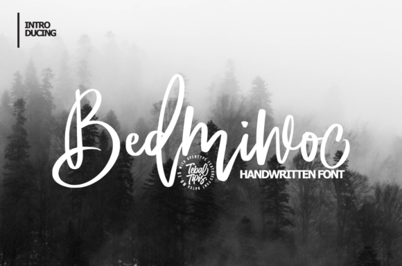 Bedmiwoc: The Cursive Script That Elevates Your Visual Identity