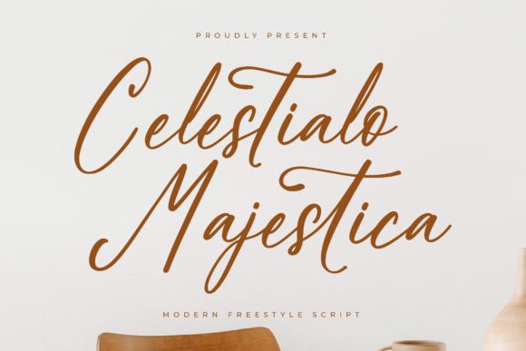Celestialo Majestica: Elevate Your Designs with Luxury Script