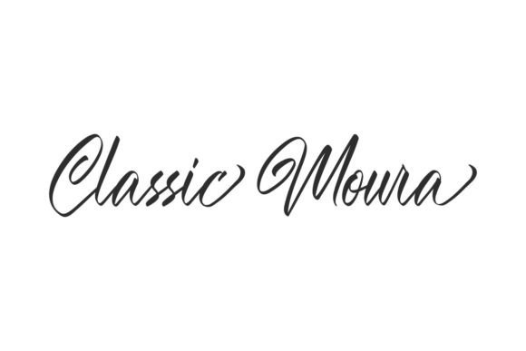 Classic Moura: Elevating Design with Elegant Calligraphy