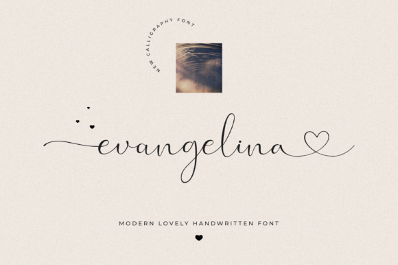 Evangelina: Elevating Your Design Projects with a Delicate, Romantic Script