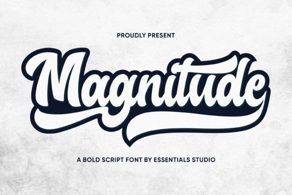 Magnitude: A Bold Script for High-Impact Visual Communication