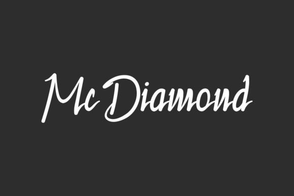 Mc Diamond: The Stylish Script That Elevates Every Brand Identity