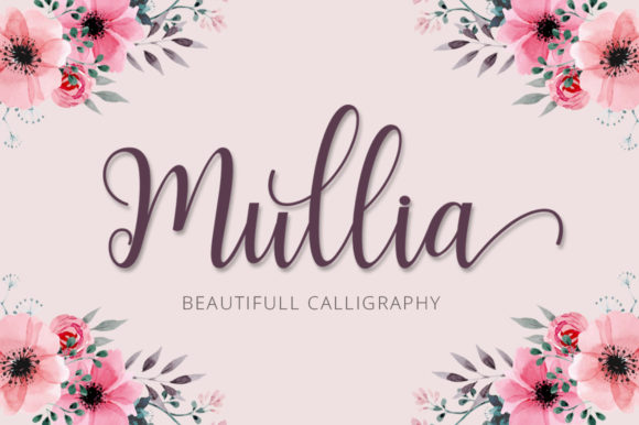Mullia: The Sweet Hand-Lettered Script for Authentic Design