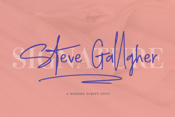 Steve Gallagher: The Playful Script That Brings Personality to Every Design Project