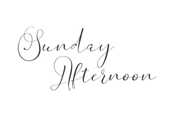 Transform Your Designs with the Romantic Charm of Sunday Afternoon